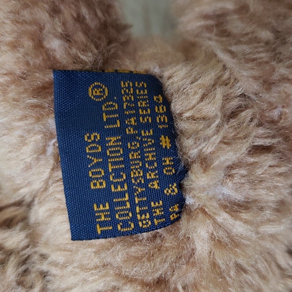 BLANCHE DE BEARVOIRE •Boyds Bears & Friends•  Green Velvet Rose Hat Choker, NWT - Picture 9 of 10